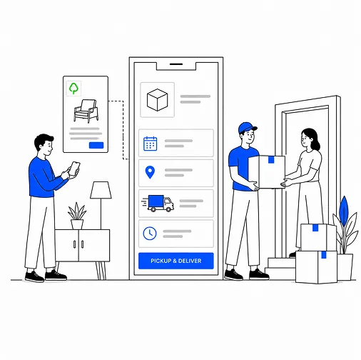 Gumtree pickup and delivery