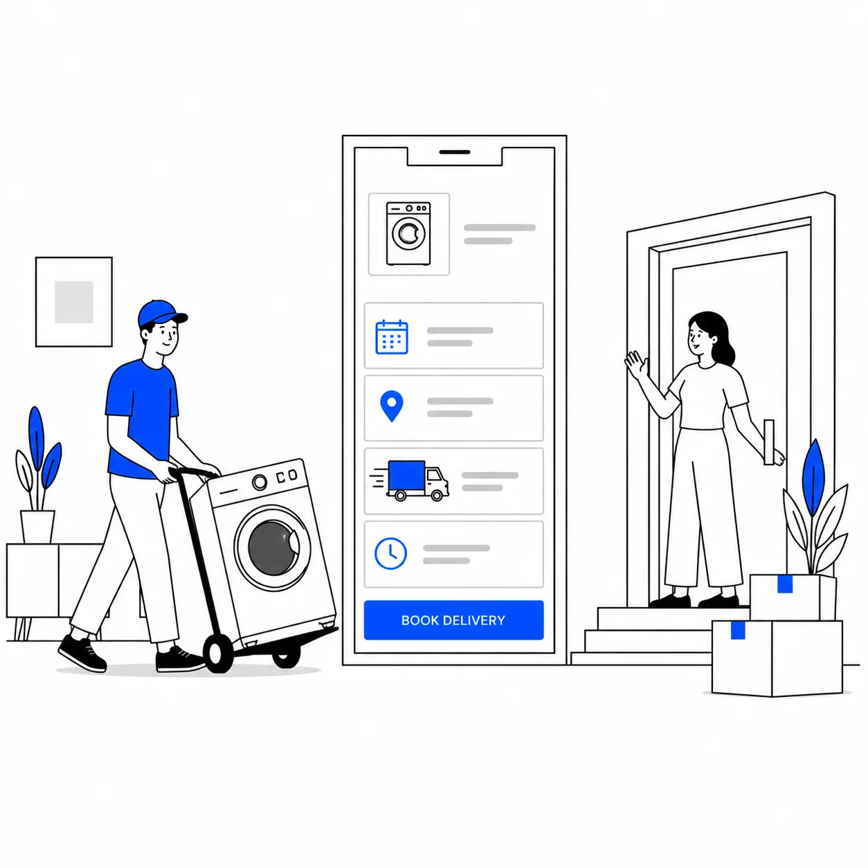 Washing Machine Delivery